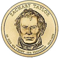 2009 (D) Presidential $1 Coin - Zachary Taylor